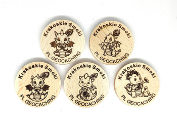 Krakoskie Smoki v1. 5 sztuk PWG