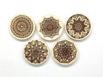 Mandala v2. 5 sztuk PWG