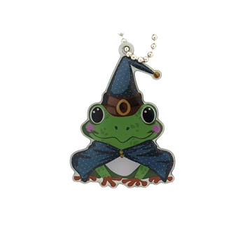 Homer the Frog Cache Buddy Travel Tag