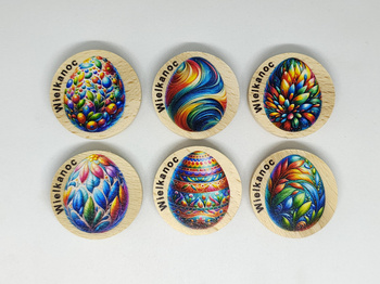 Wielkanoc. 6 kolorowych PWG