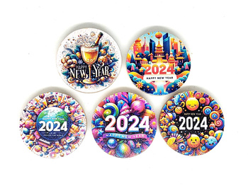 2024.  5 sztuk kolorowych PWG