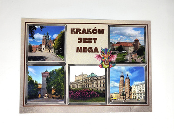 Pocztówka Kraków jest MEGA