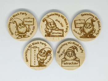 Block Party Wrocław,  5 sztuk PWG