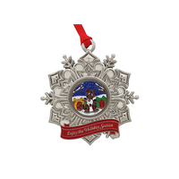 2023 Snowflake Ornament Geocoin 