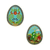 2024 Egg Geocoin - Polished Gold
