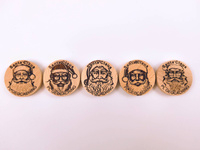 Santa Claus. V1. PWG. 5 sztuk