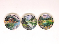 Mountains - Summer. 3 sztuki kolorowych PWG