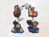 Zestaw 4x Travel Tag