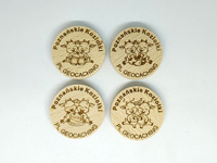 11. urodziny GEOpyry PWG. Poznańskie Koziołki. 4 sztuki