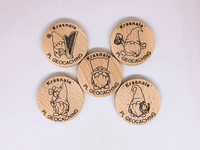 Krasnale St. Patrick day. PWG. 5 sztuk