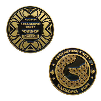 Geocoin Geocaching Party Warszawa 2025